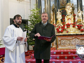 Diözesale Aussendung der Sternsinger im Hohen Dom zu Fulda (Foto:Karl-Franz Thiede)